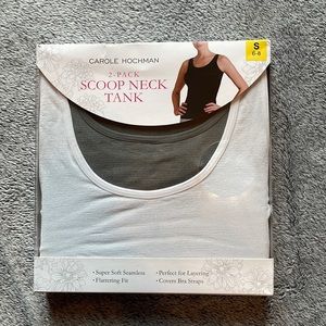 Women’s 2-pack scoop neck tank tops - S